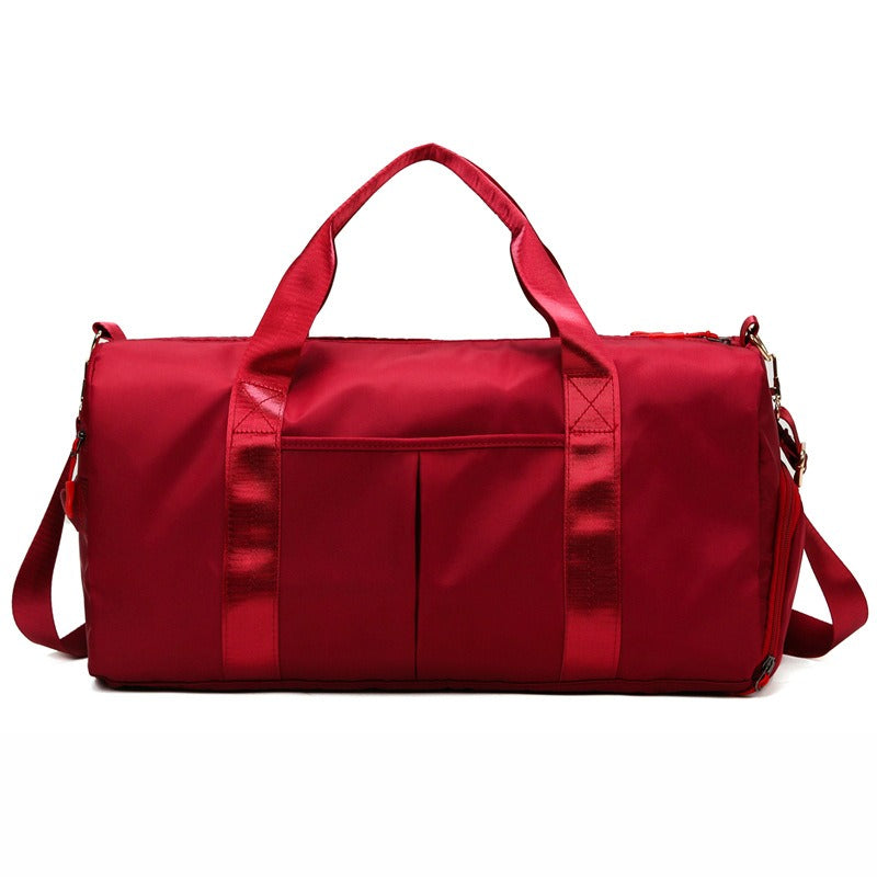 Travel bag, dry and wet separation, large capacity fitness bag, swimming yoga bag, cross-border sports bag, travel luggage bag