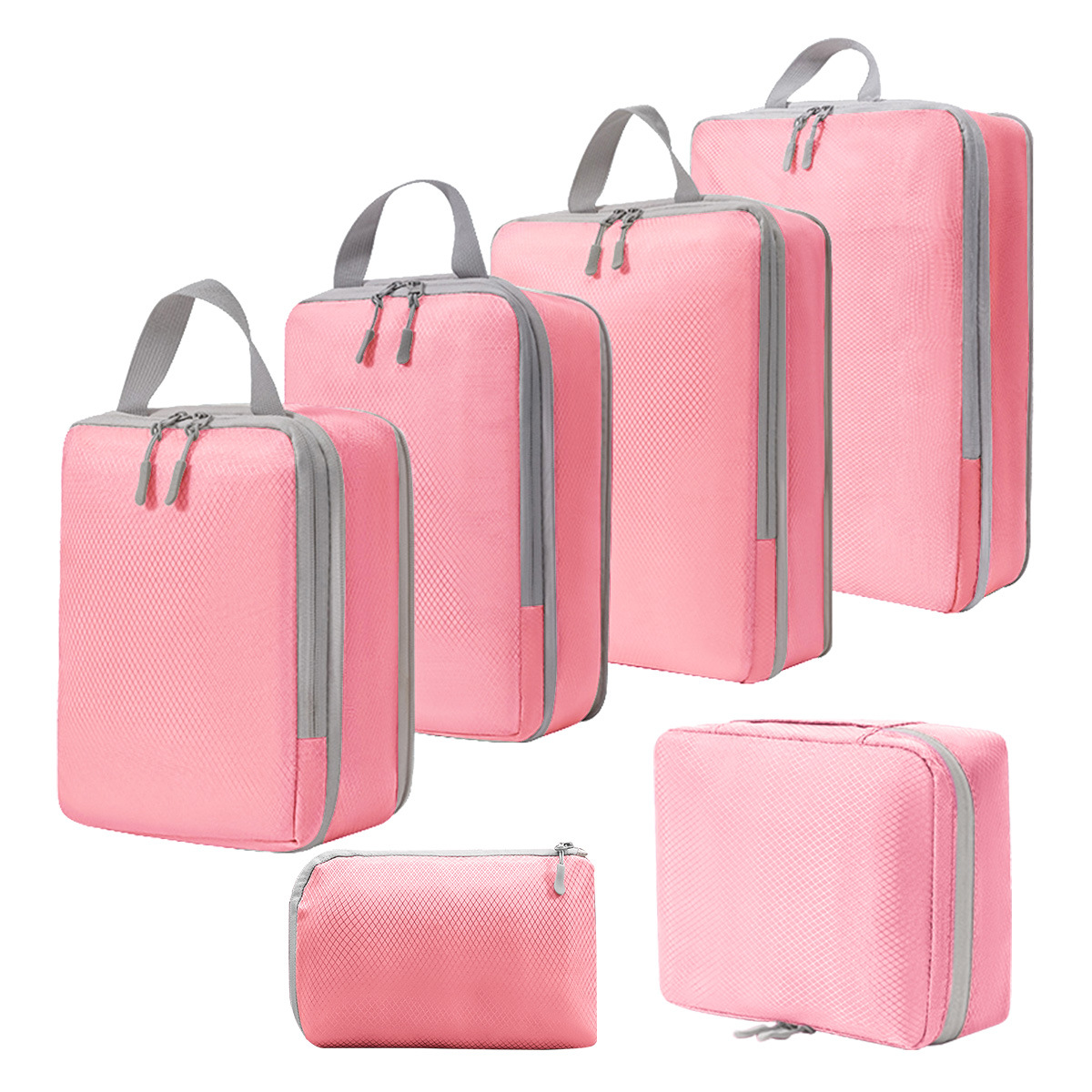 Compressed travel storage bag set, digital toiletries and cosmetics storage bag, shoes, luggage, clothing, travel storage bag