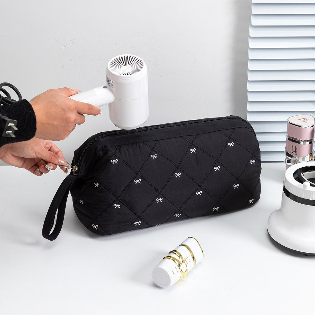 Multi functional travel grooming and storage bag for women