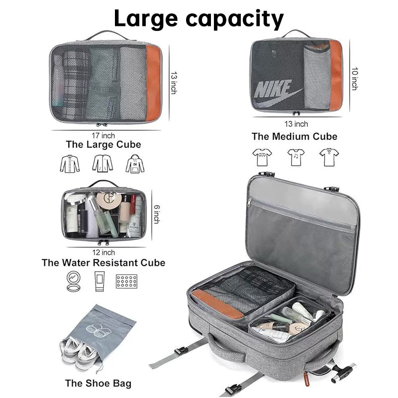 Men's Travel Backpack with Extra Organization