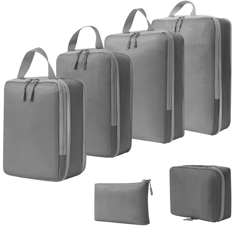 Compressed travel storage bag set, digital toiletries and cosmetics storage bag, shoes, luggage, clothing, travel storage bag