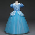 Disney Cinderella Princess Girls Dress Kids Dresses for Girls Christmas Dress Up Costume Party Ball Gown Girl Summer Dress